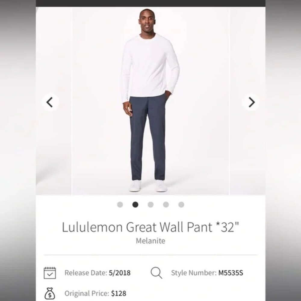 Lululemon Great Wall Pant